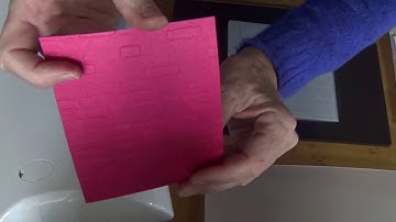 Embossing with the Gemini Machine