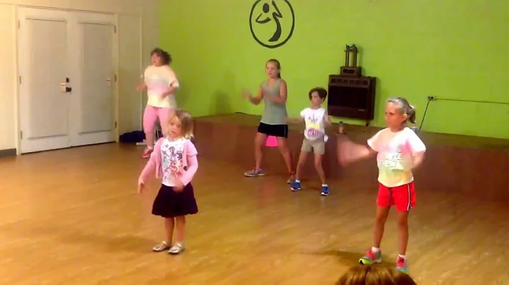 Kids Zumba with Lori Cook in Dunlap, TN.  This was...