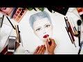 FACECHART MAKEUP TUTORIAL как рисовать фэйс - чарт.  Татьяна Петрова