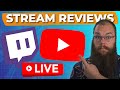 How to Get More Viewers On Twitch - FREE LIVE CHANNEL REVIEWS