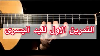 Guitar Course دليلك الكامل للحصول على دروس تعليم الجيتار من الصفر - التمرين الاول لليد اليسرى