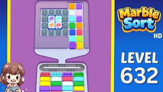 Marble Sort Level 632 Solution Walkthrough