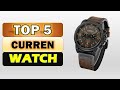 Top 5 Best Curren Watch in 2025 || From Aliexpress