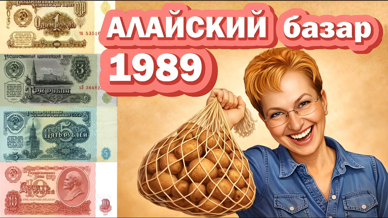 ТАШКЕНТ 1989 | АЛАЙСКИЙ БАЗАР в СССР — изобилие, дешёвые цены и конец эпохи! Что тут творилось!