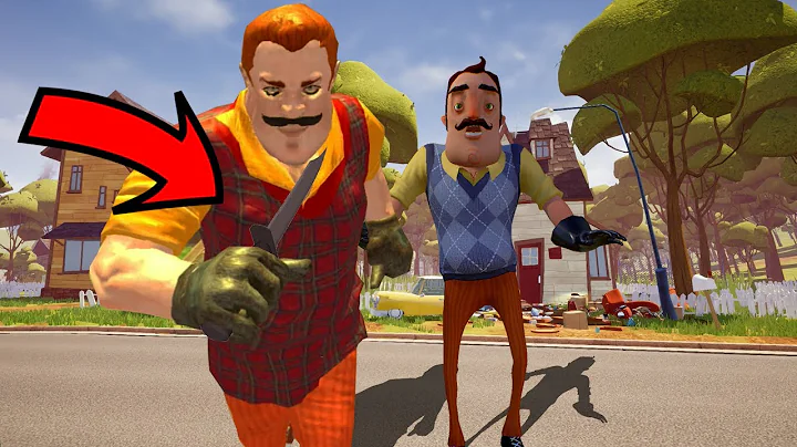 THE NEIGHBOR HAS A KNIFE!!! | Hello Neighbor Knock Offs/Rip Offs