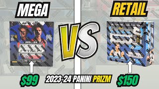 🔥MEGA VS RETAIL🔥 2023-24 Panini Prizm Basketball Retail Box vs Prizm Hobby Mega