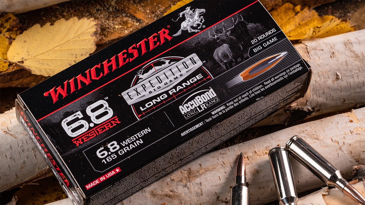 New 6.8 Western LongRange Cartridge Launched by Winchester and