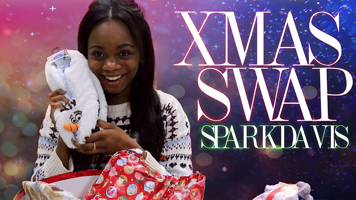 LE SWAP DE NOËL SPARKDAVIS ♡