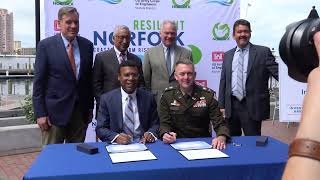Coastal Storm Risk Management PPA Signing