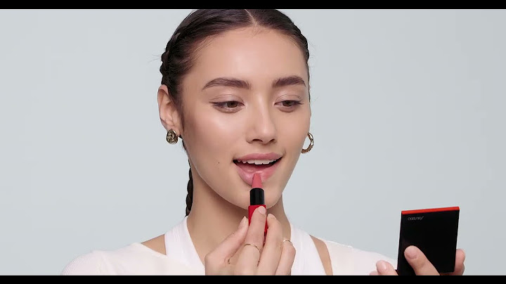How To: TechnoSatin Gel Lipstick | SHISEIDO