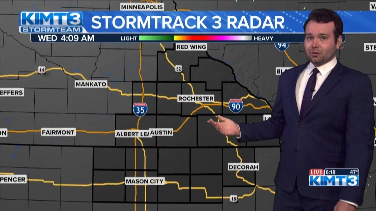 A windy Wednesday before more showers Thursday - AM Weather 5/1 - YouTube