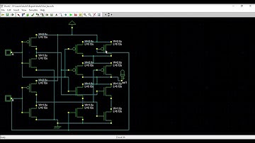 xor CMOS|DSCH|Microwind