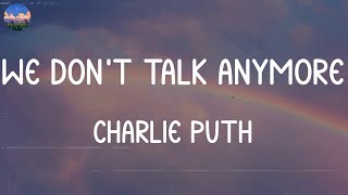 Charlie Puth - We Dont Talk Anymore (feat. Selena Gomez) (HomelyHeart) || We Dont Talk Anymore (f