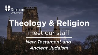Theology and Religion at Durham University | Meet our staff | Jan Dochhorn