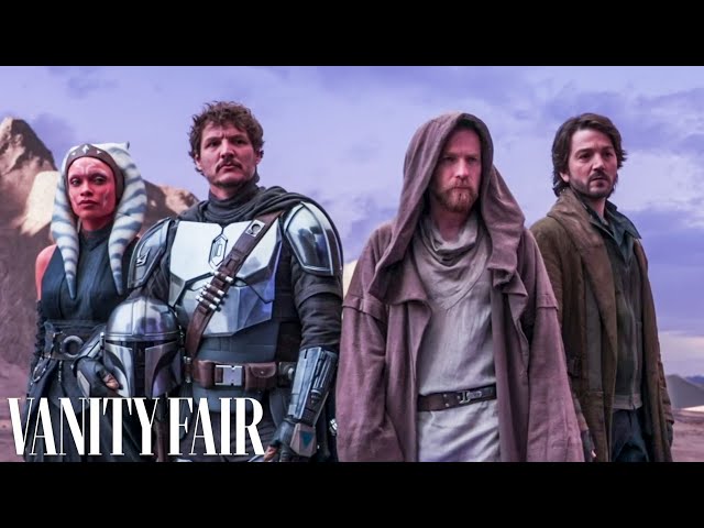 Star Wars Vanity Fair Cover Shoot with Pedro Pascal, Ewan McGregor, Rosario Dawson & Diego Luna class=