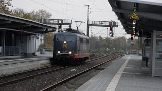 Eisenbahnverkehr in Mülheim Styrum Mit Br 151 146 189 402 1440 3429 462 422 407 411 412 1428 193