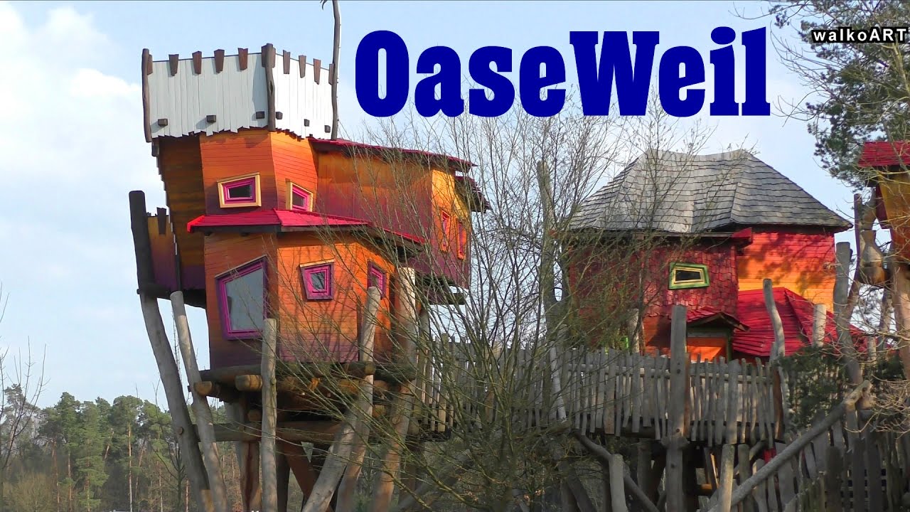 OASE WEIL - außergewöhnliche Baumhaushotel-Anlage - Tree houses hotel ...