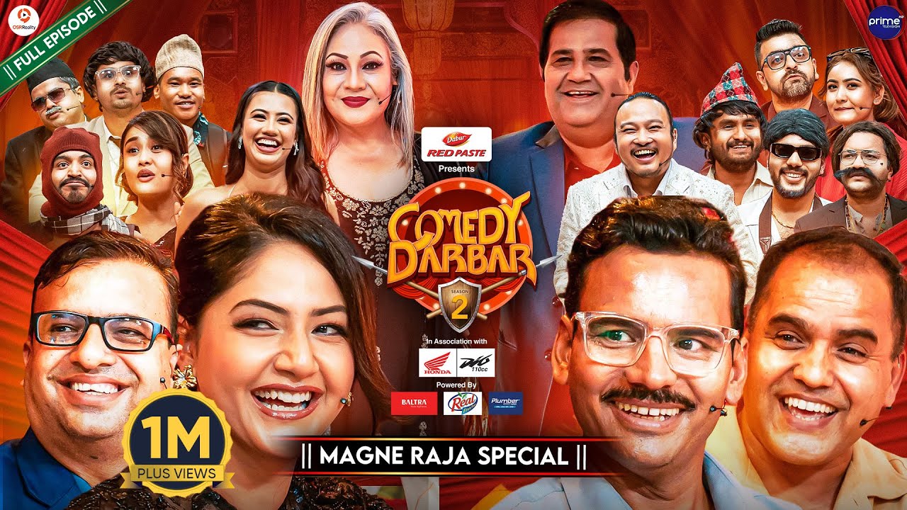 COMEDY DARBAR S2 || Maagne Raja Special Full Episode || Kedar Ghimire, Barsha Siwakoti, Rishi
