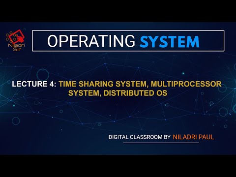 LECTURE 4: TIME SHARING OS | MULTIPROCESSOR OS | OPERATING SYSTEM | ENGINEERING | COMPUTER SCIENCE