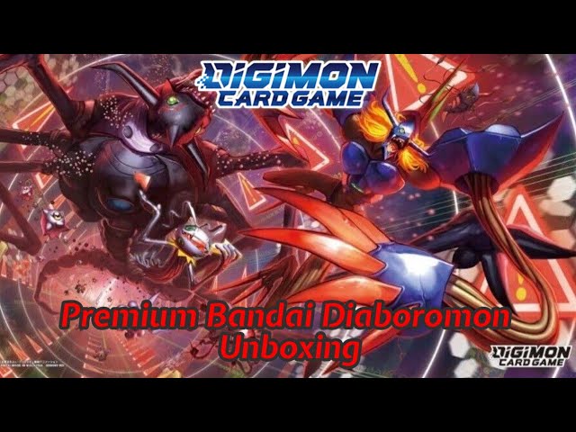 Unbox and Explore The Diaboromon Tamer Goods Set! [Digimon TCG]