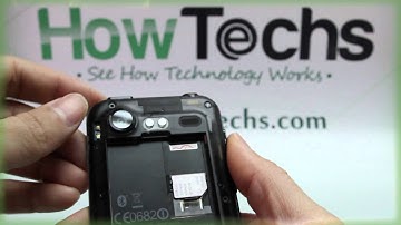 HTC Incredible S: Inserting the SIM Card