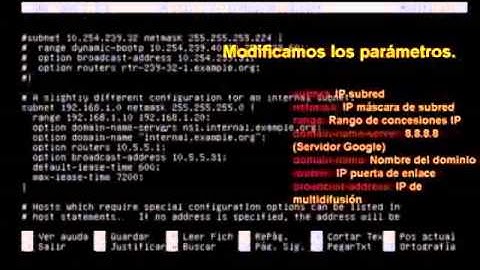 como instalar Servidor DHCP Ubuntu  Server 11 10