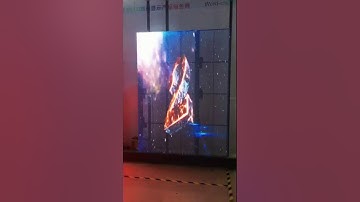 HIgh resolution P2.9 transparent LED display video wall