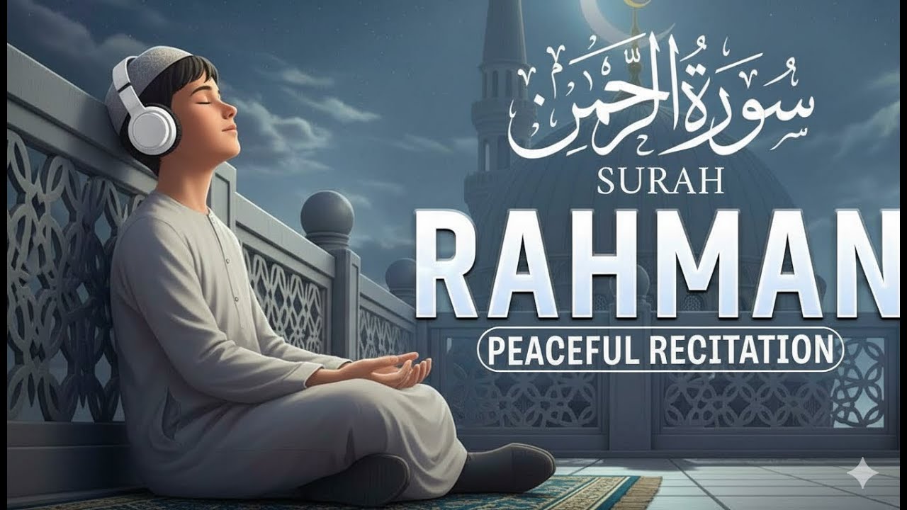 Surah Ar-Rahman سورة الرحمن | Echoes of Divine Love | Soul-Stirring Quran Tilawah surahrahman