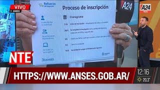 Bono de refuerzo: así será el calendario de inscripción y de pagos|A24