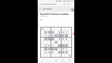 odd even sudoku: solving tips and techniques | sudoku interesting variant | Kids sudoku | Mind games