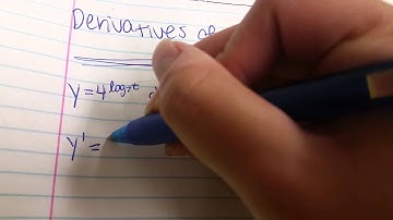 Derivatives of Inverse Functions and Logarithms