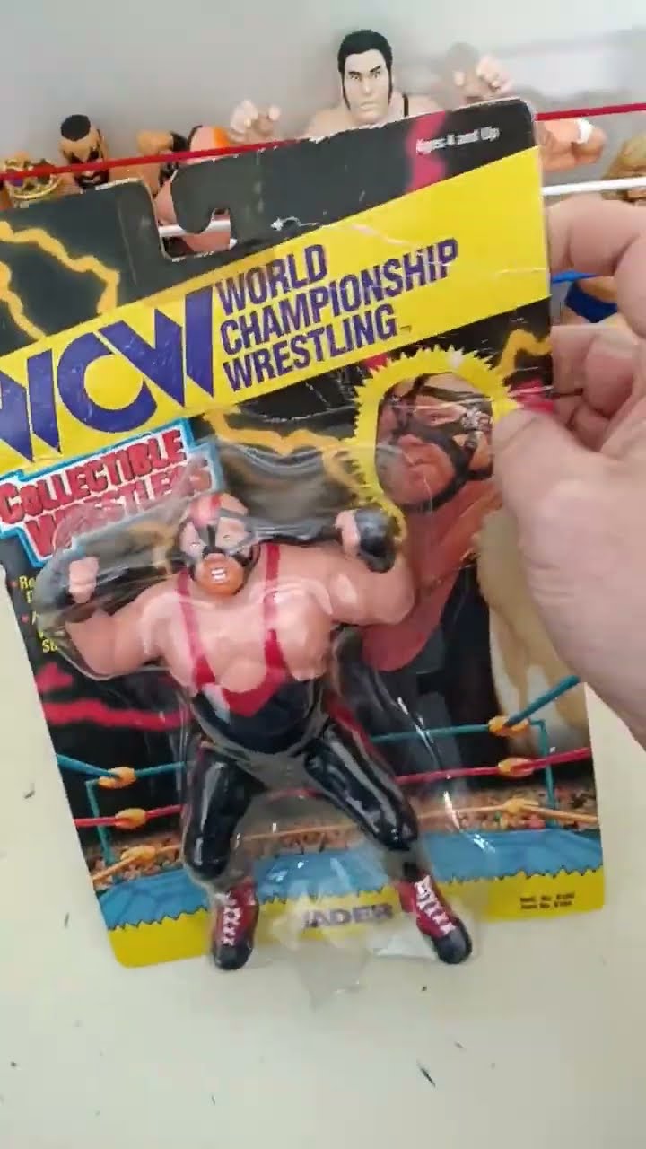 Unboxing Vintage VADER WCW Wrestling Figure - YouTube