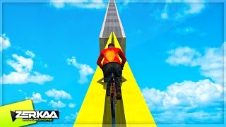 BMX TIGHTROPE GRINDING (GTA 5 Funny Moments)