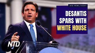 DeSantis, White House Spar Over Illegal Immigration; MN Officer Apologizes for 'Thin Blue Line' Flag