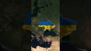 Ukraine Map Animation #shorts  #animation #mapanimation
