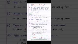 ✅ Reasoning Question Solved | Easy Trick Explained 🧠 #english#education#cbse#ytshorts