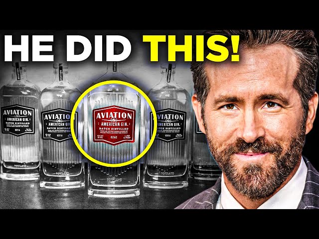 Ryan Reynolds Buys Stake In Aviation Gin, Cashes In On Celebrity Liquor Rush