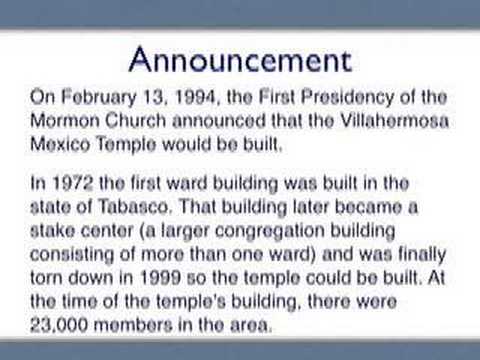 Villahermosa Mxico LDS (Mormon) Temple - Mormons