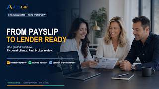 How AutoCalc Structures Complex Payslips | Broker Workflow Demo