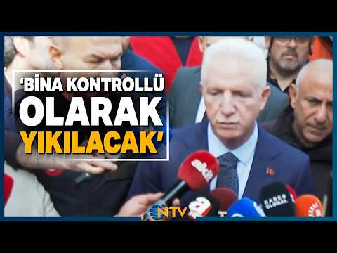 Istanbul Governor Announces: Building Where 2 People Lost Their Lives to Be Demolished in a Contr...