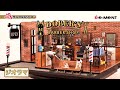 【DOBER'S BARBER SHOP】 ジオラマご紹介✂️｜Miniature UNBOXING｜ぷちサンプルシリーズ リーメント RE-MENT