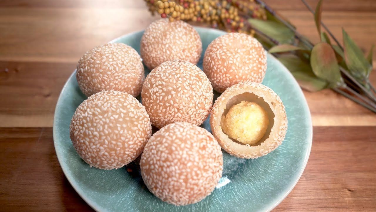 Sesame BallsHow to make Hollow Crispy Sesame Balls Sesame Seeds Balls