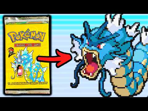 Pokémon Yellow but One Pack Decides My Team