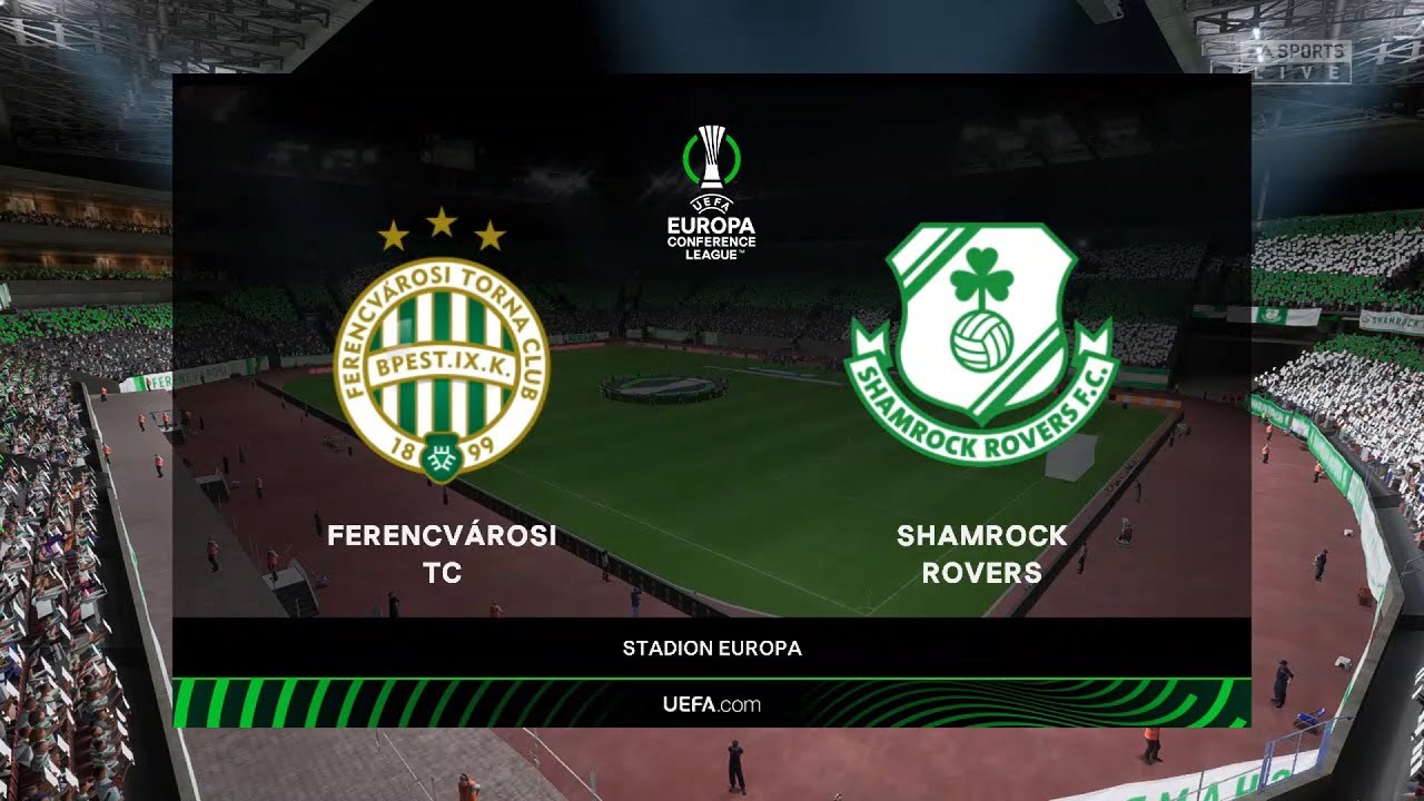 FIFA 23, Shamrock Rovers vs Ferencvárosi TC - Club Friendly