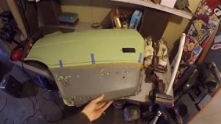 DATSUN 510 RUST REPAIR - REPLACING REAR QUARTER PANELS