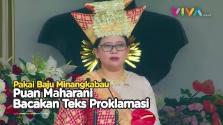 Video Puan Maharani Bacakan Teks Proklamasi di Upacara HUT Ke-76 RI