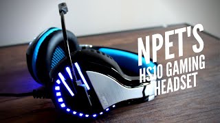 NPET's HS10 Gaming Headset - YouTube