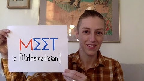 MEET a Mathematician! - Emily Riehl