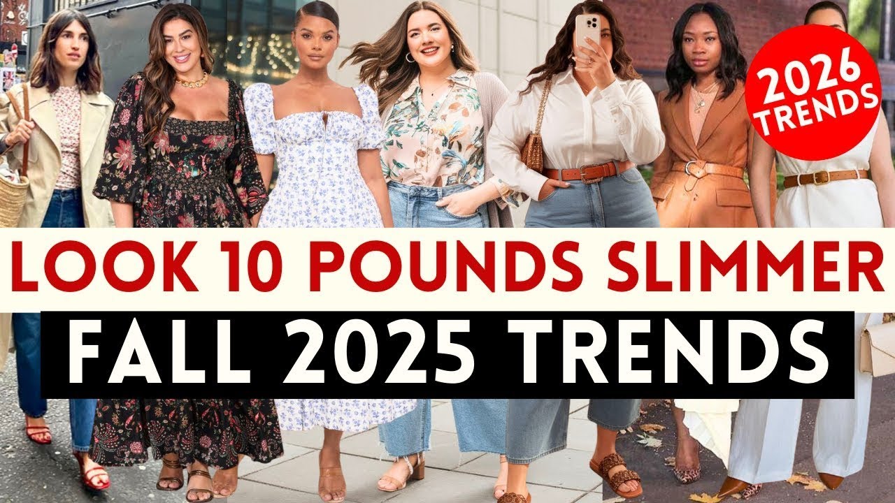 🔴HOW TO DRESS TO LOOK SLIMMER IN FALL 2025 AND WINTER 2026  (WITHOUT LOSING A POUND)  | Mia Moda