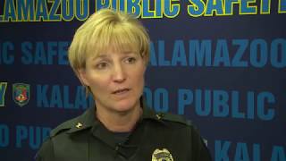 Mother Drives Into Kalamazoo with Twin Daughters
